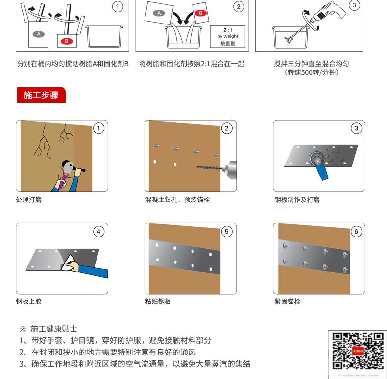 包钢进贤粘钢加固施工过程